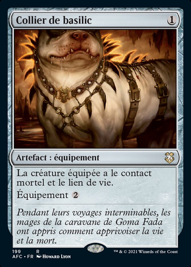 image Collier de basilic