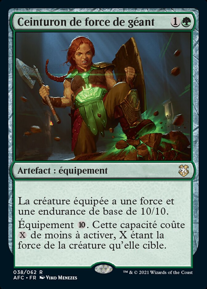 image Ceinturon de force de géant