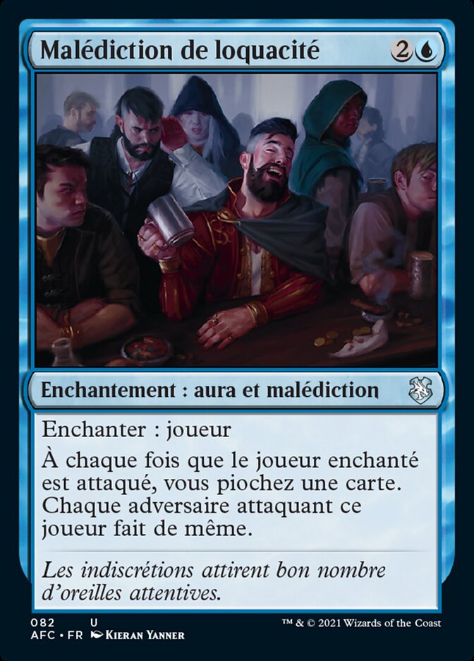 image Malédiction de loquacité