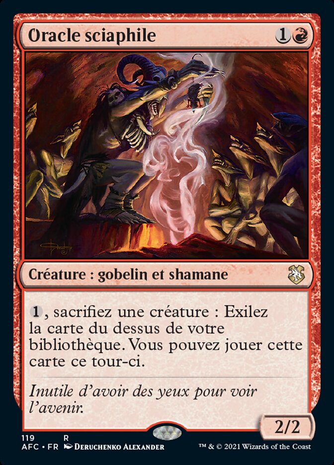 image Oracle sciaphile