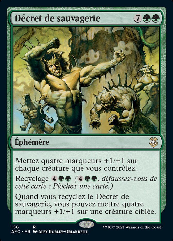 image Décret de sauvagerie