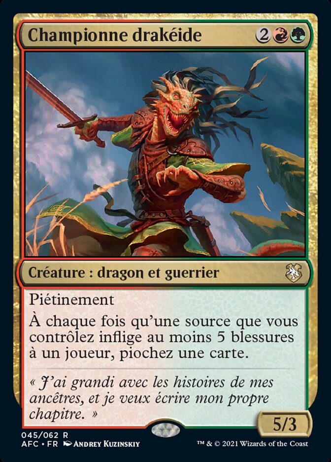 image Championne drakéide