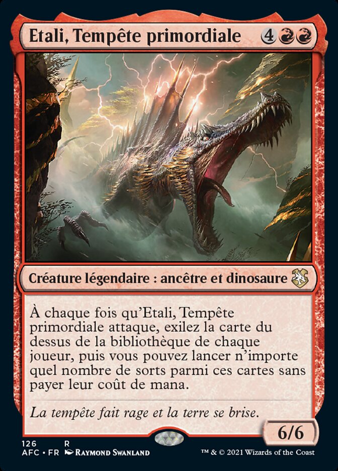 image Etali, Tempête primordiale