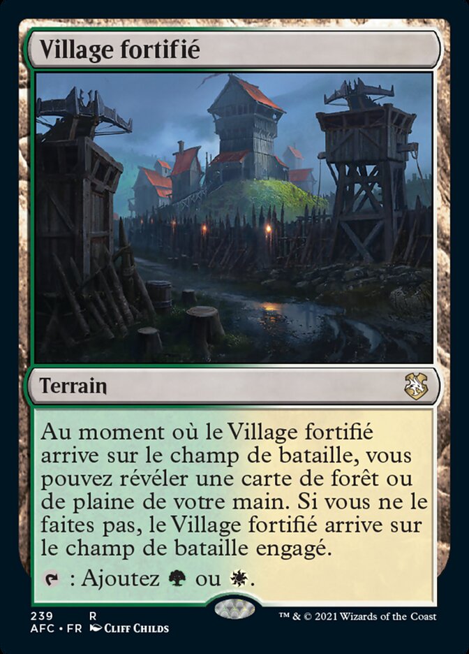 image Village fortifié