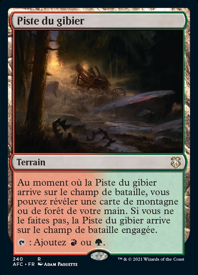 image Piste du gibier