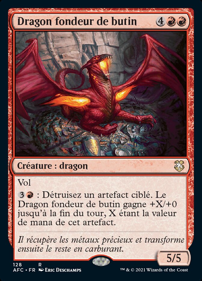 image Dragon fondeur de butin