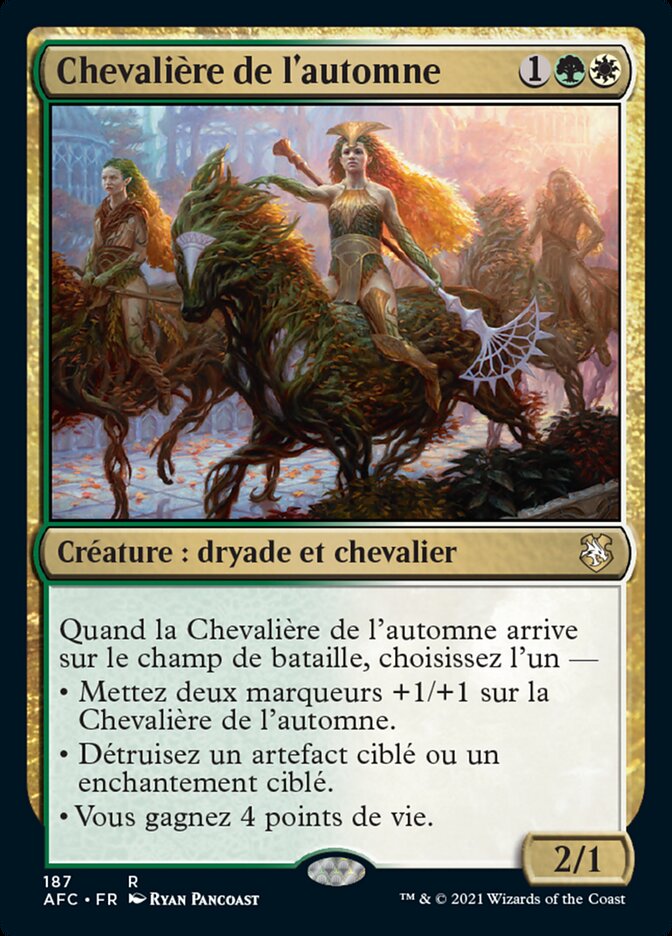 image Chevalière de l'automne