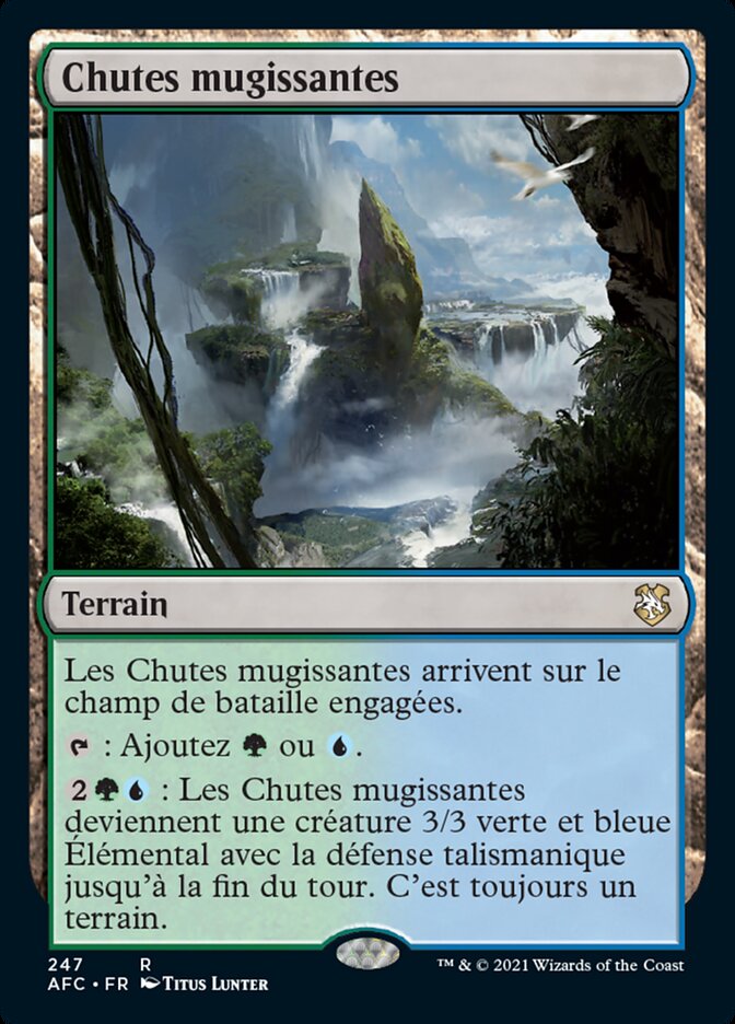 image Chutes mugissantes