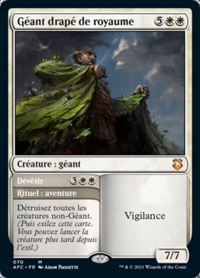 image Realm-Cloaked Giant // Cast Off