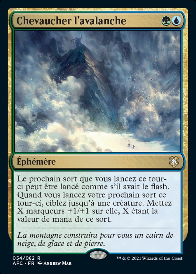 image Chevaucher l'avalanche