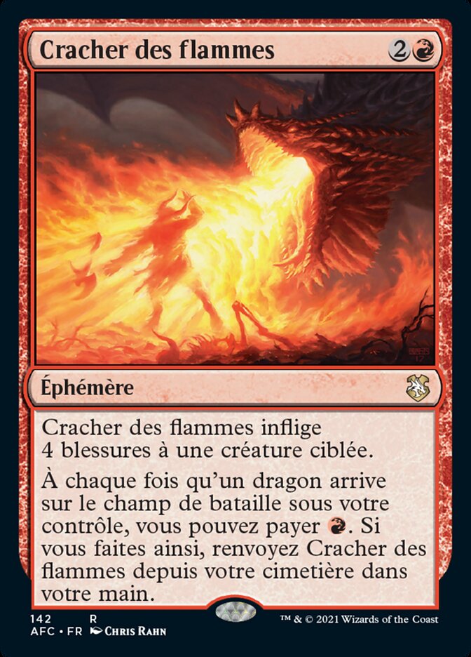 image Cracher des flammes