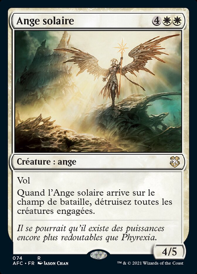 image Ange solaire