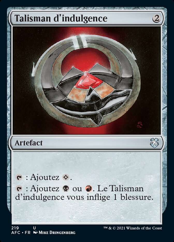 image Talisman d'indulgence