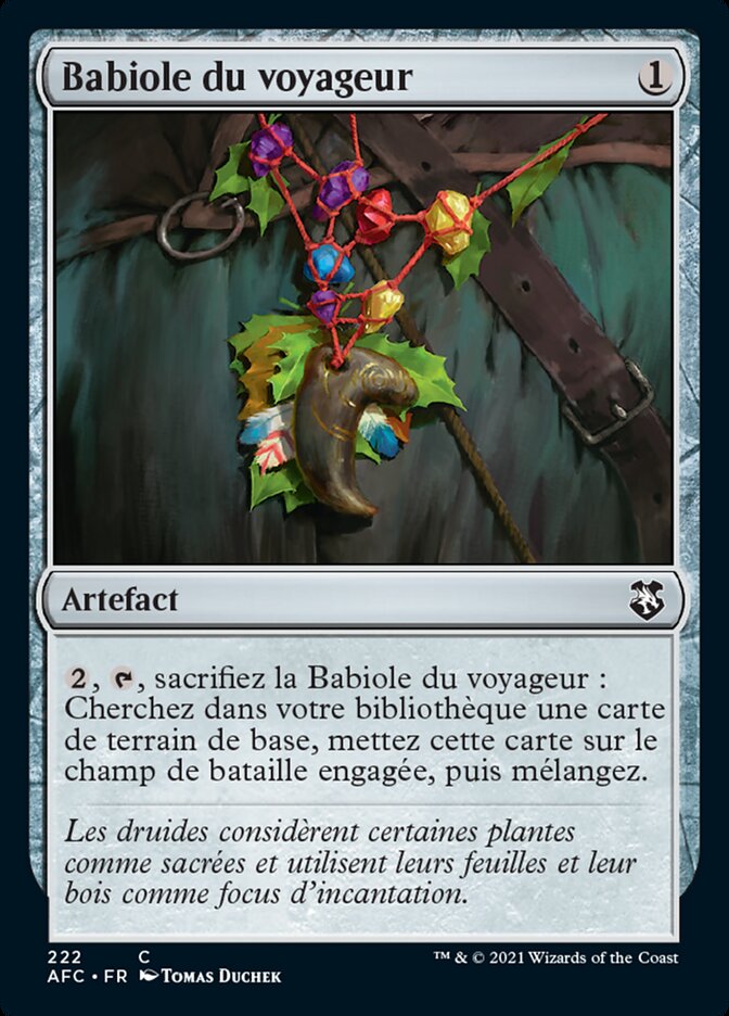 image Babiole du voyageur