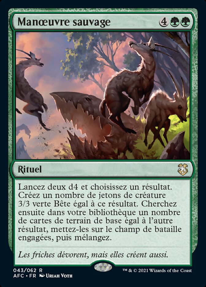 image Manœuvre sauvage