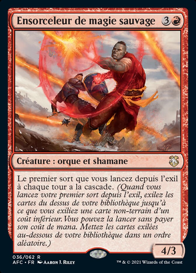 image Ensorceleur de magie sauvage