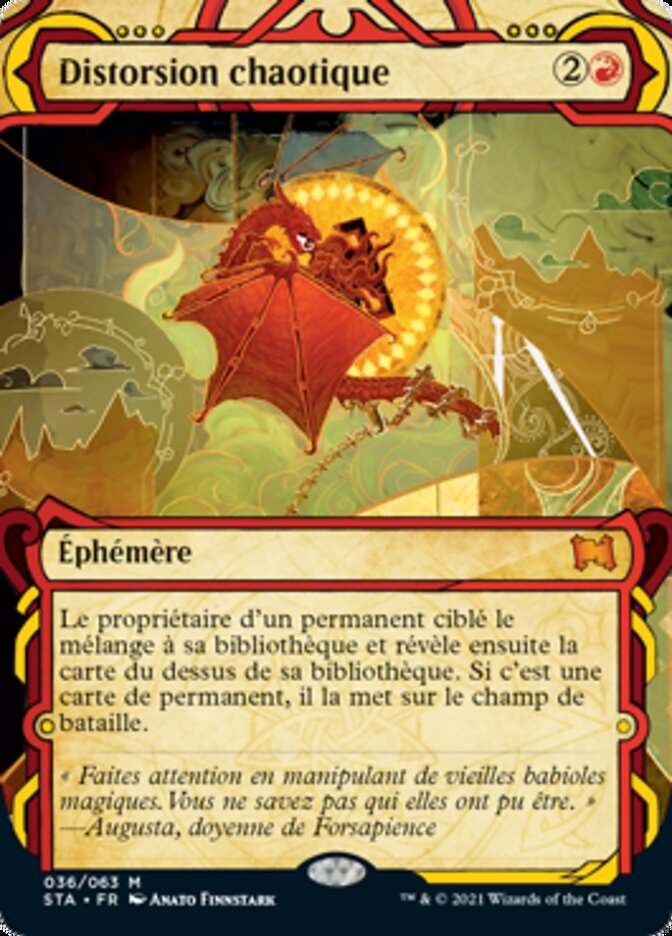 image Distorsion chaotique