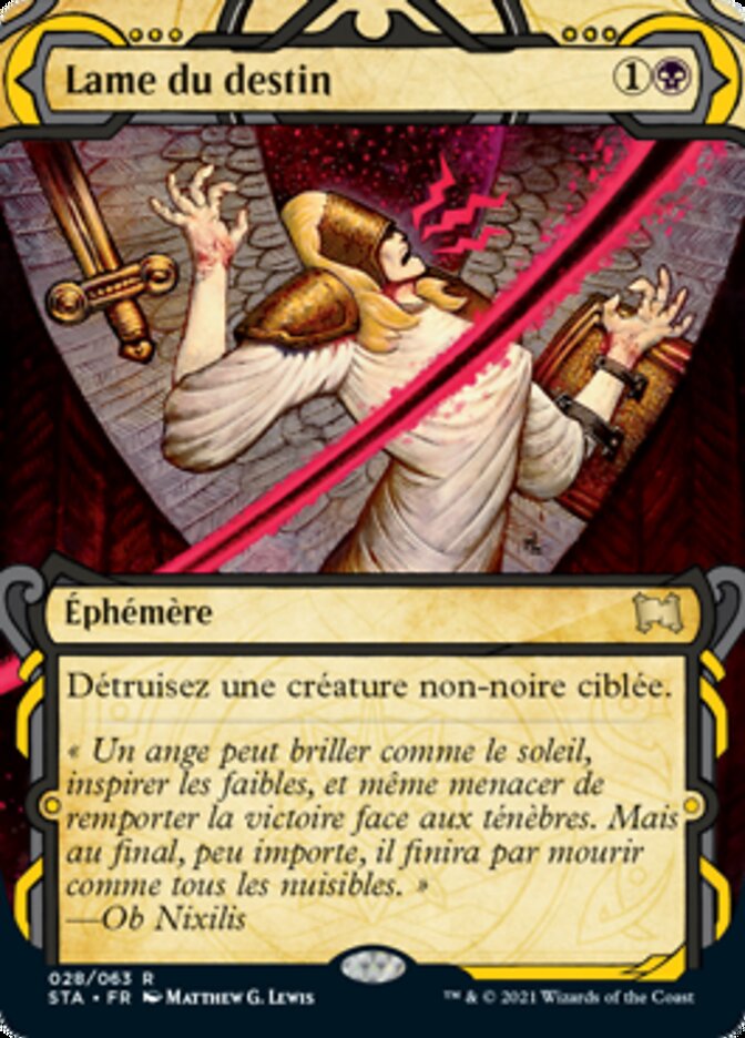 image Lame du destin