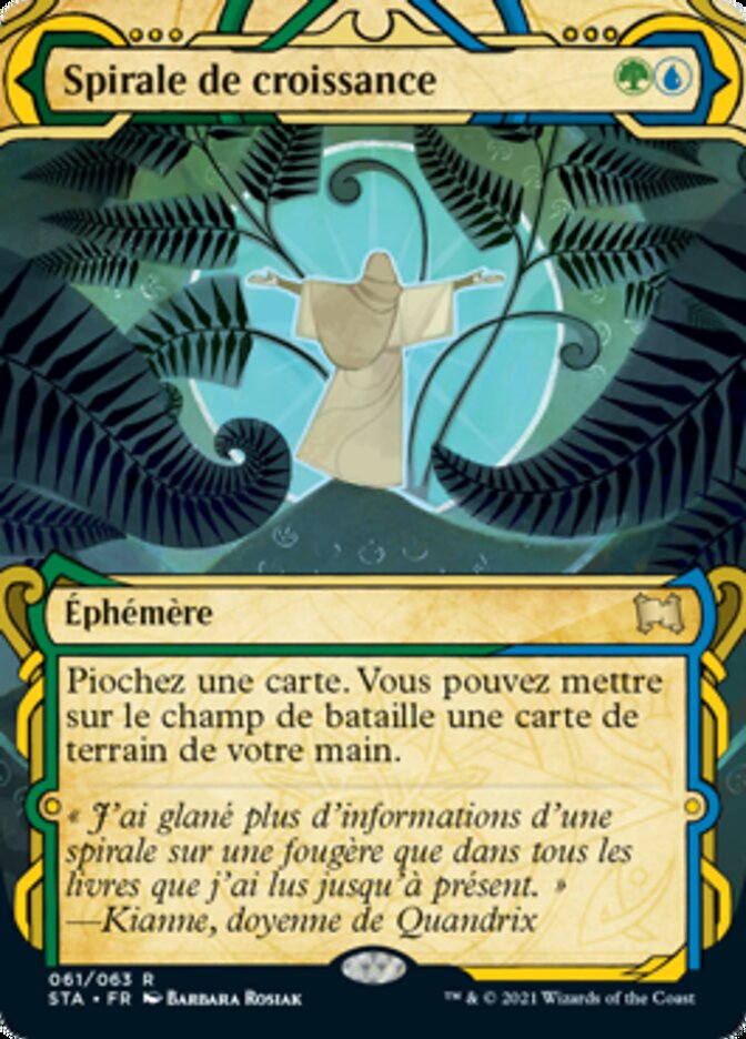 image Spirale de croissance