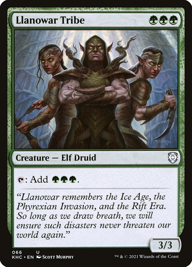 image Llanowar Tribe