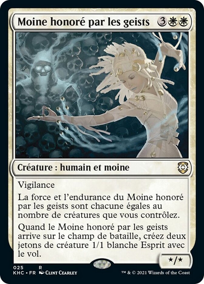 image Moine honoré par les geists