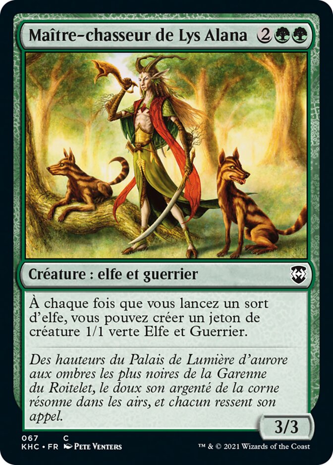 image Maître-chasseur de Lys Alana