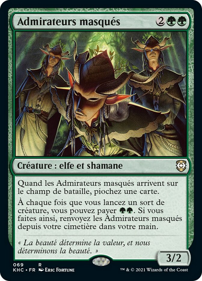 image Admirateurs masqués