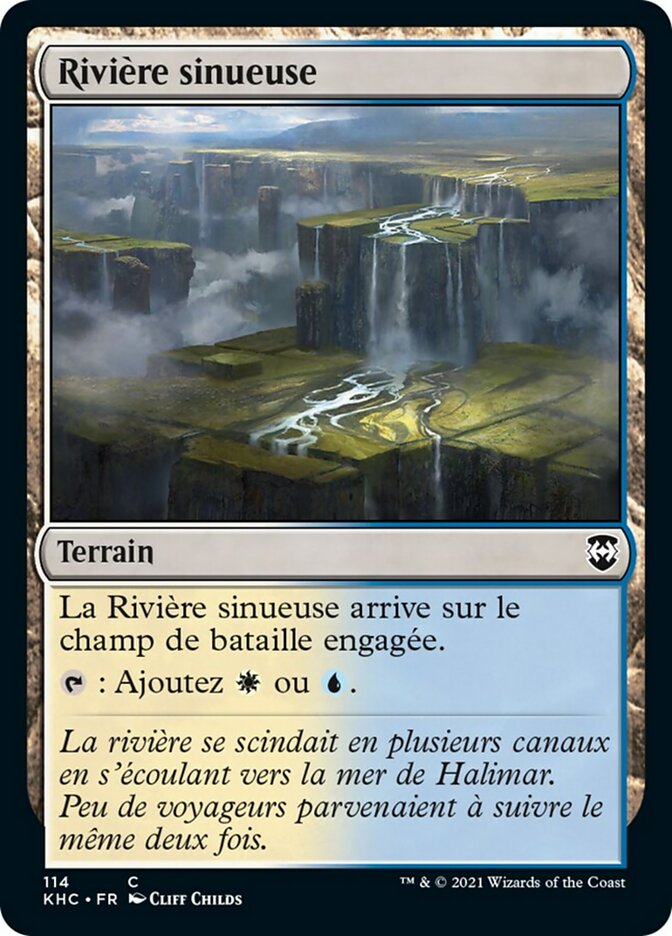 image Rivière sinueuse