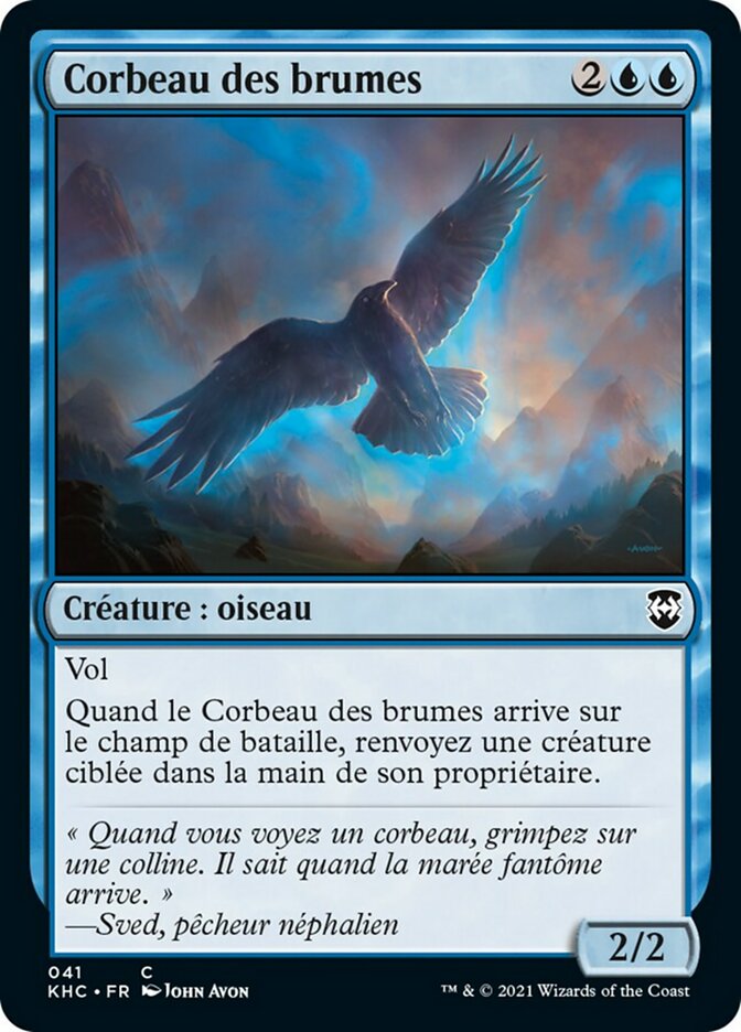 image Corbeau des brumes