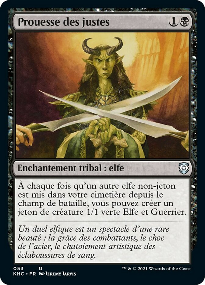 image Prouesse des justes