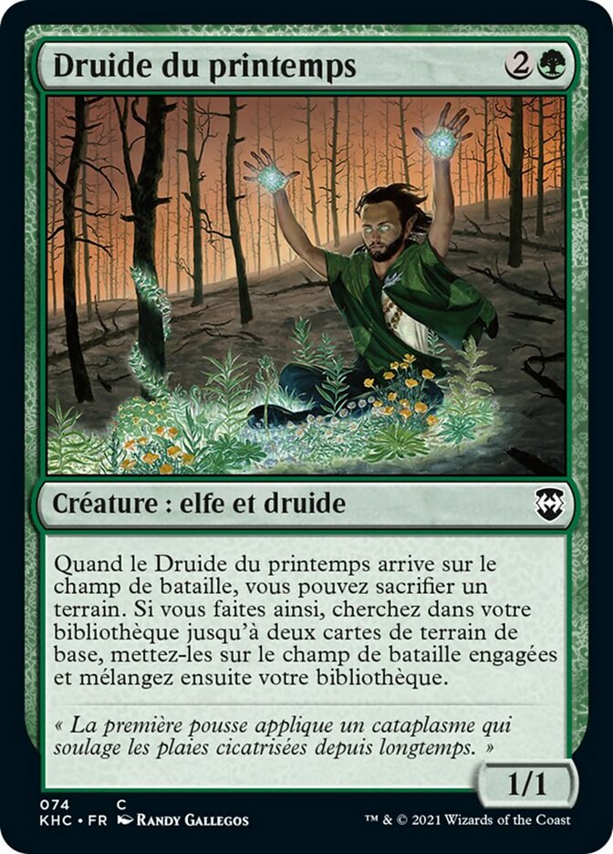 image Druide du printemps