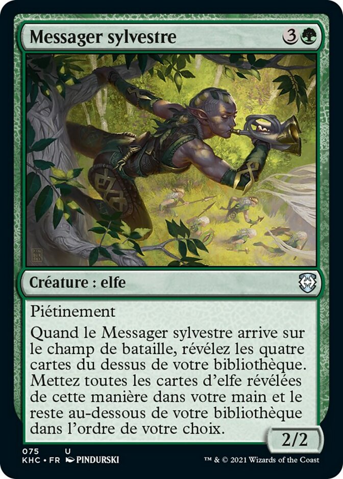 image Messager sylvestre