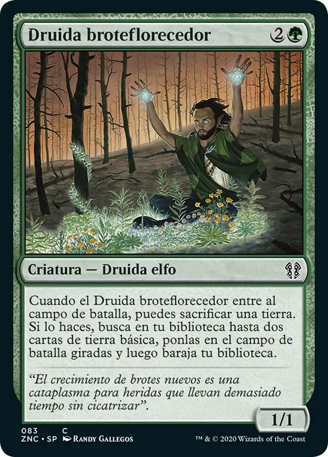 Druida broteflorecedor