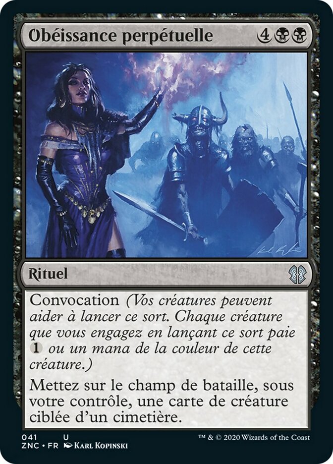 image Obéissance perpétuelle