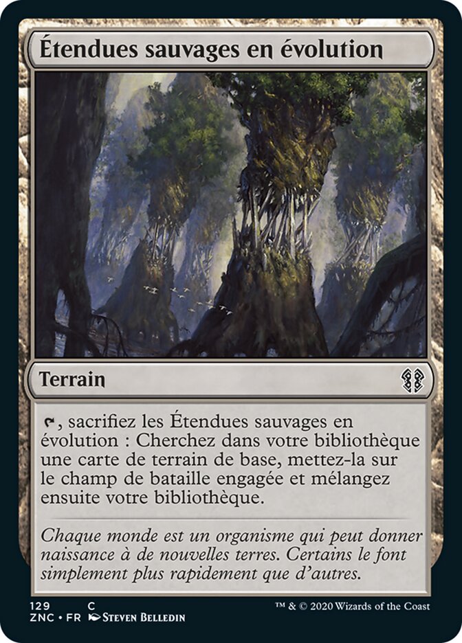 image Étendues sauvages en évolution