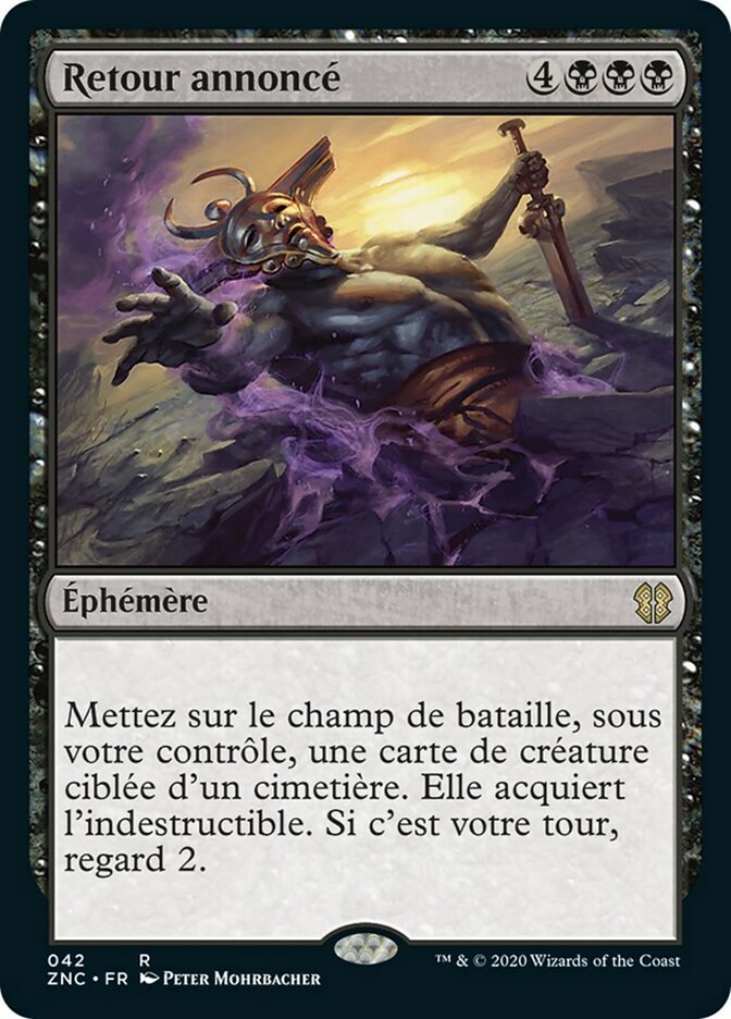 image Retour annoncé