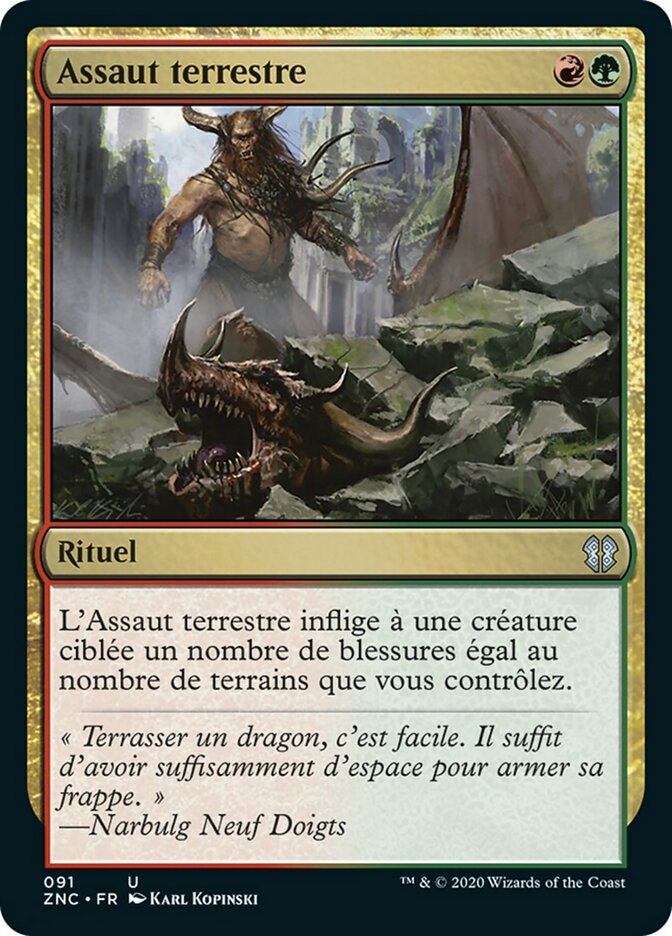 image Assaut terrestre