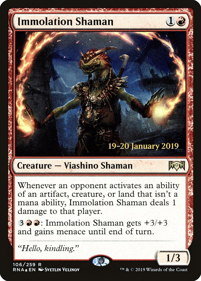 image Immolation Shaman