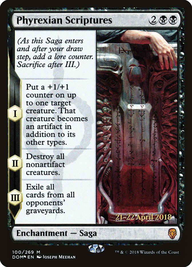 image Phyrexian Scriptures