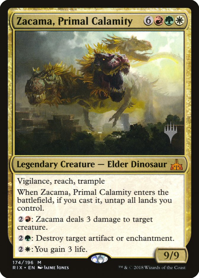 image Zacama, Primal Calamity
