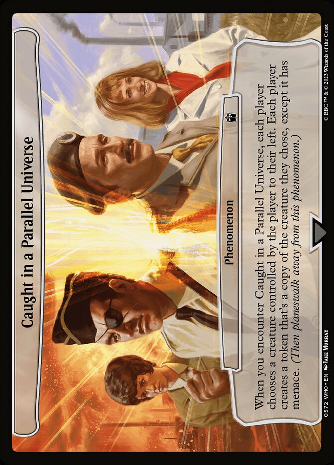 image Caught in a Parallel Universe