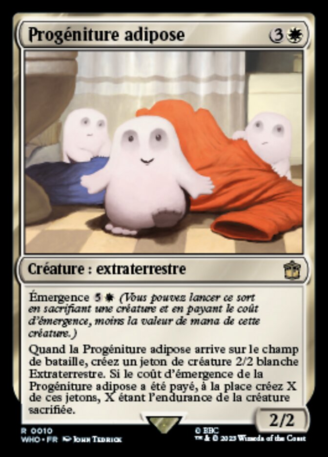 image Progéniture adipose