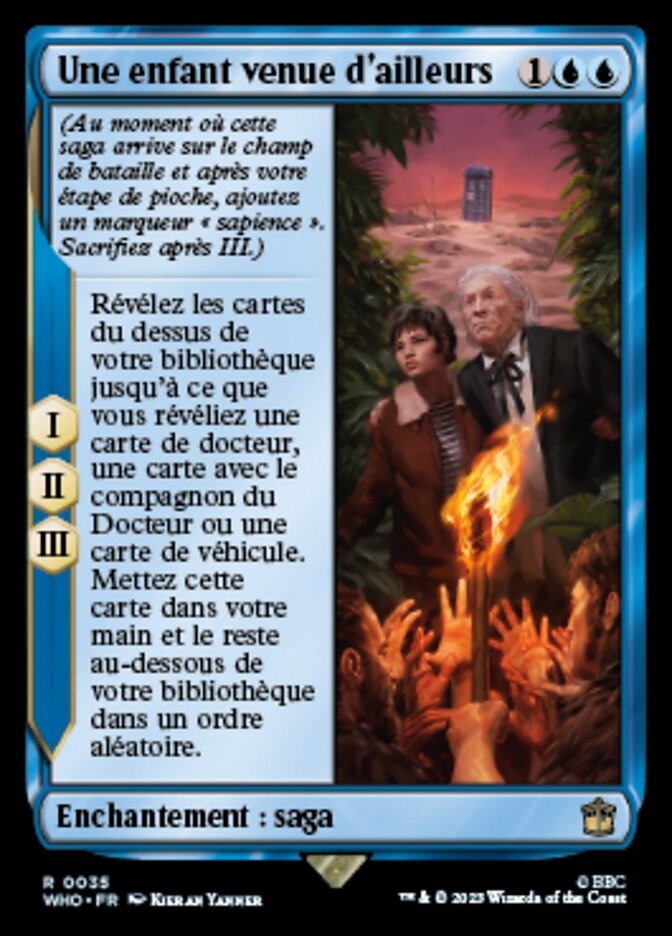 image Une enfant venue d'ailleurs