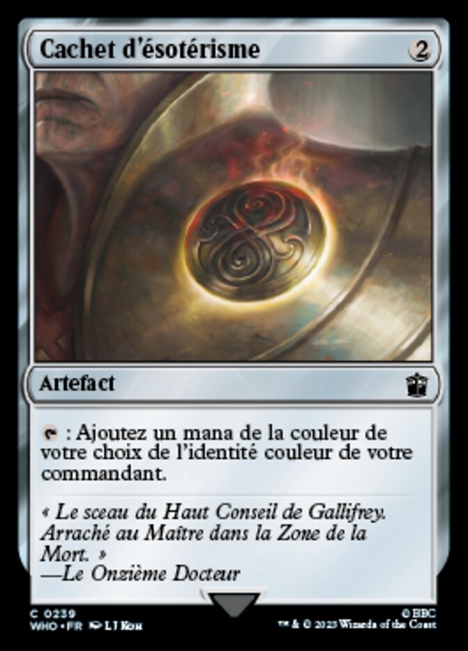 image Cachet d'ésotérisme