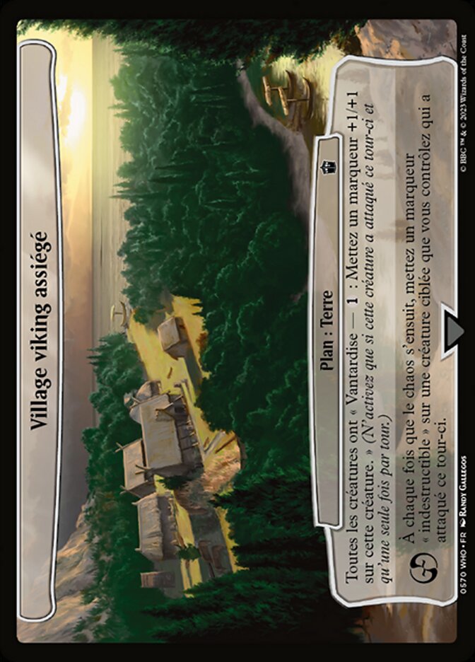 image Village viking assiégé