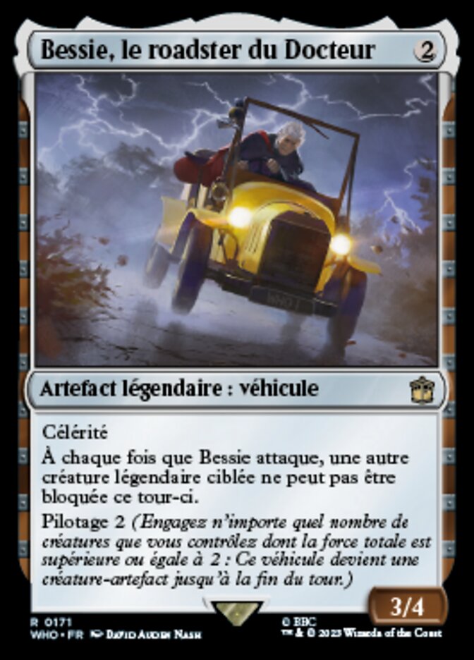 image Bessie, le roadster du Docteur