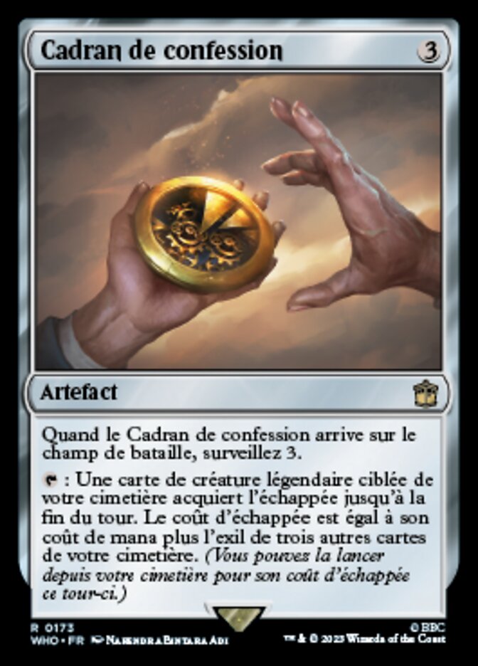 image Cadran de confession