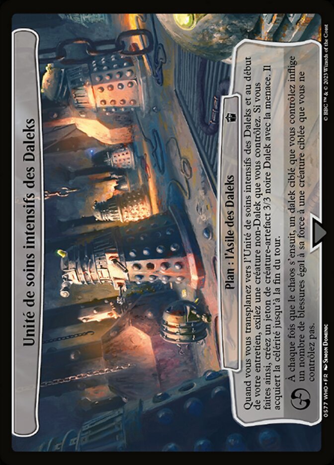 image Unité de soins intensifs des Daleks