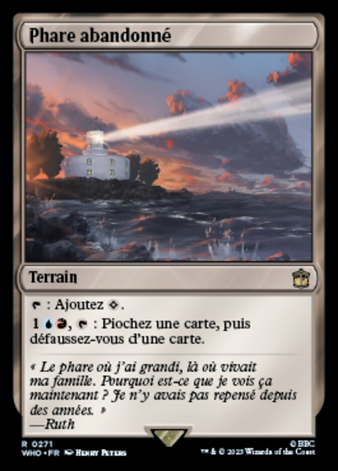 image Phare abandonné