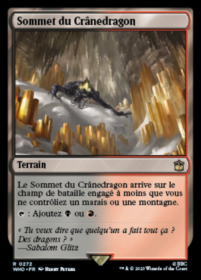 image Sommet du Crânedragon